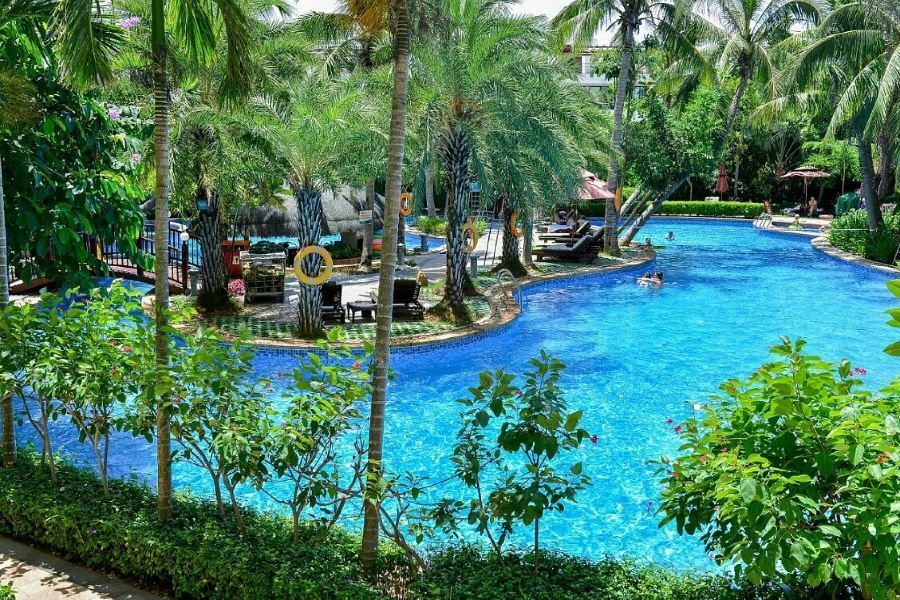 Lacosta Seaside Resort Hotel Sanya Санья Экстерьер фото